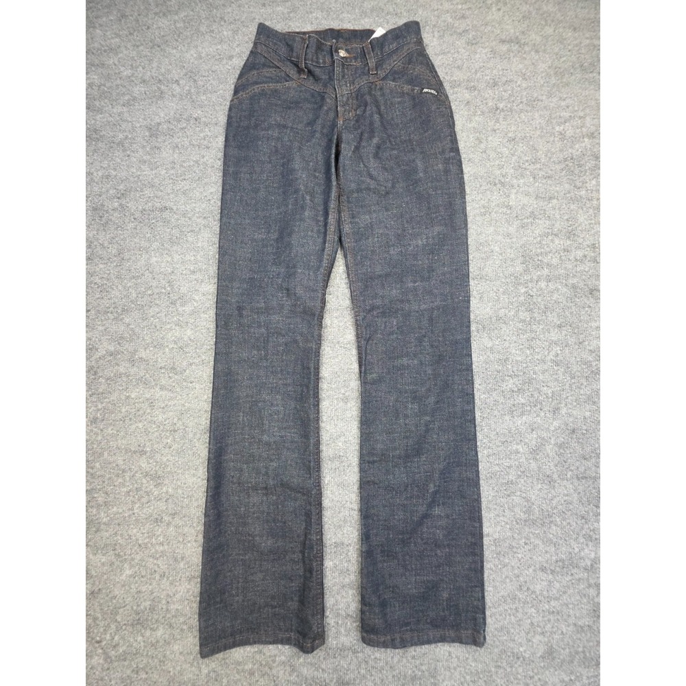Vintage Rocky Mountain Rockies Pants Women's 3 Long Blue